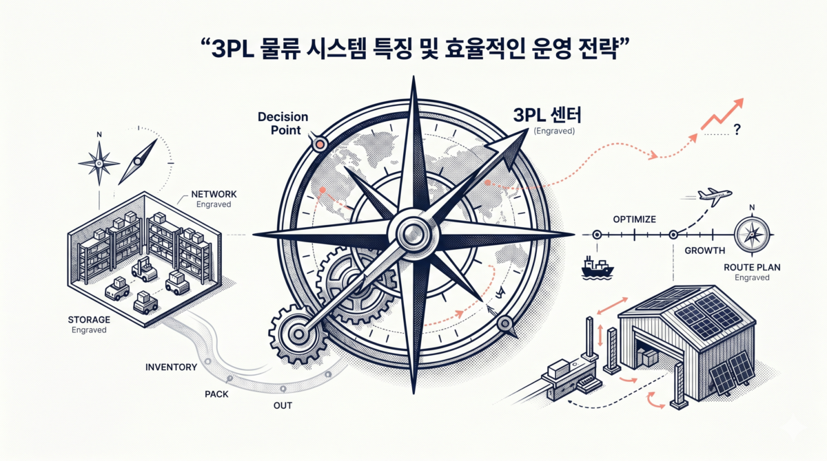 국내 물류 시스템 3PL 특징 및 효율적인 운영 전략
